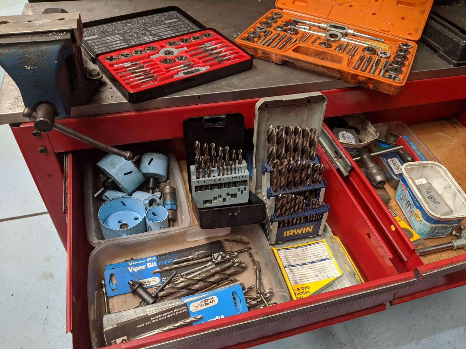 Imperial and metric drills, taps and dies Vintage and Classic Car Hub